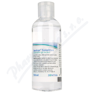 Sanicor Sensitive Dezinfekční gel na ruce 100 ml