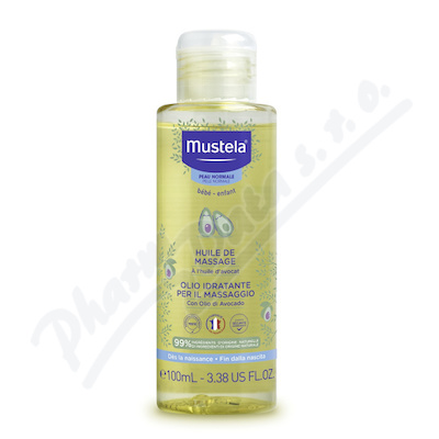 Mustela Masážní olej s avokád.olejem 100ml repack